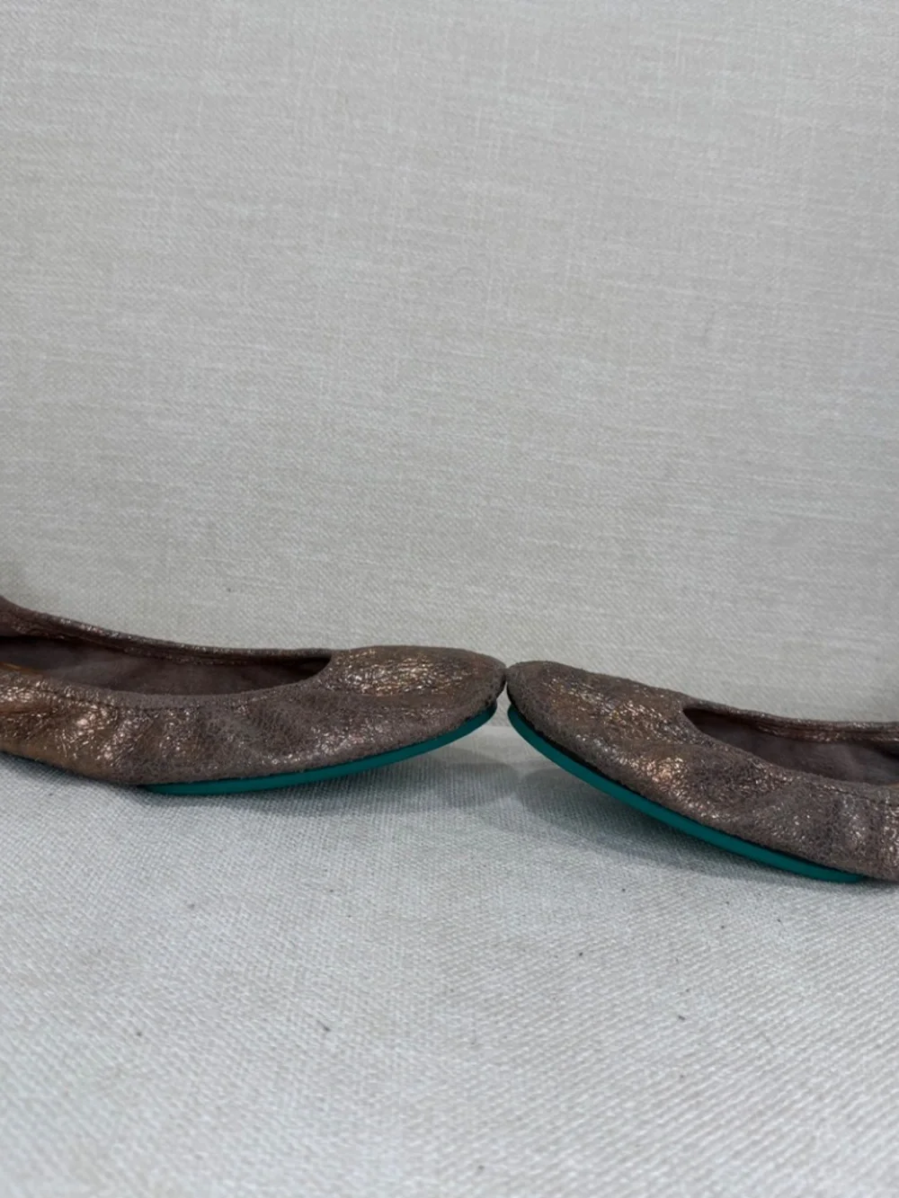 Wild Copper Tieks Size 8 Ballet Flats